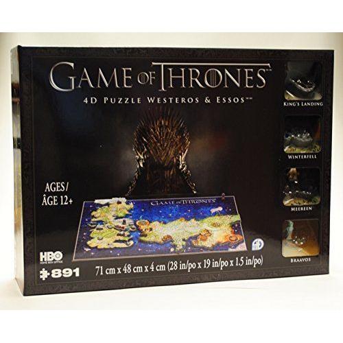 Game Of Thrones 4d Puzzle Of Westeros & Essos