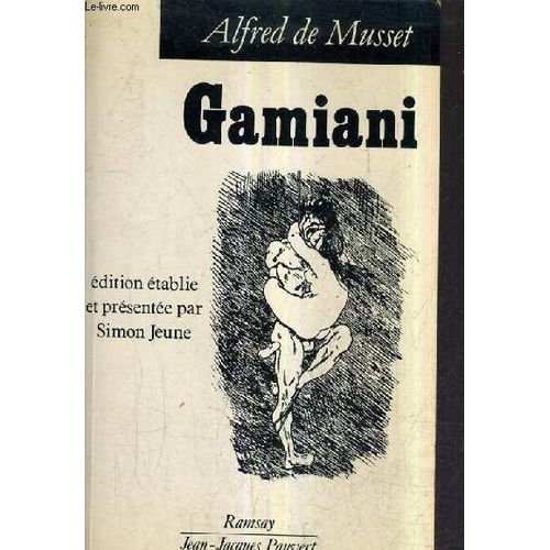 Gamiani Ou Deux Nuits D'exces.    Format Broch 