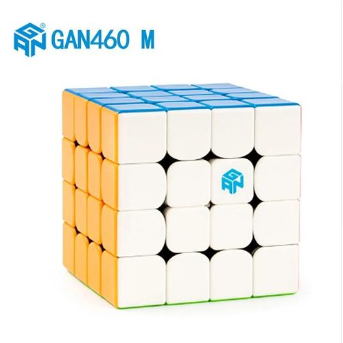 GAN 460 M magntique 4x4x4 Cube magique 4x4 Cube de vitesse GAN460 V2 M sans autocollant professionnel Fidget jouets Cubo Magico Puzzle-GAN 460M S