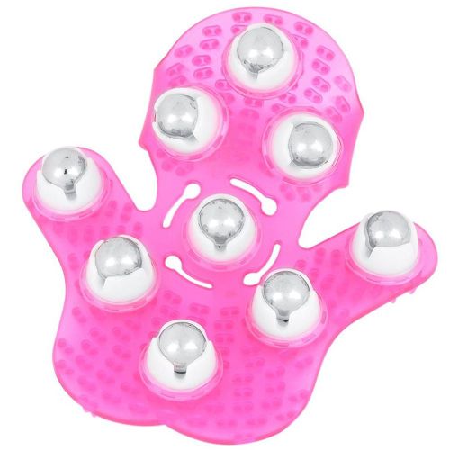 Gant De Massage Corporel  Bille Roulante, Anti Cellulite, Soulagement Des Douleurs Musculaires, Relaxation, Neuf Perles, Masseur Pour Le Cou, Les paules, Outil De Lifting Du Visage