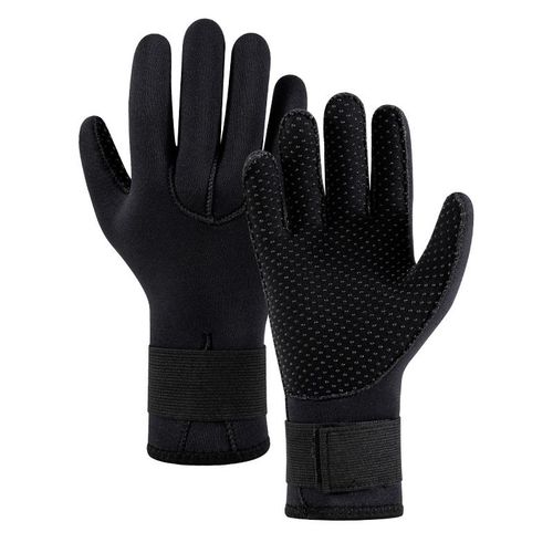 Gants De Plonge Antidrapants De 3 Mm (M [Convient  Une Largeur De Paume De 8,5-9]), Chauds, En Noprne, Adapts  La Plonge Sous-Marine,  L'apne Et  La Natation, Gants De Sports Nautiques Impe