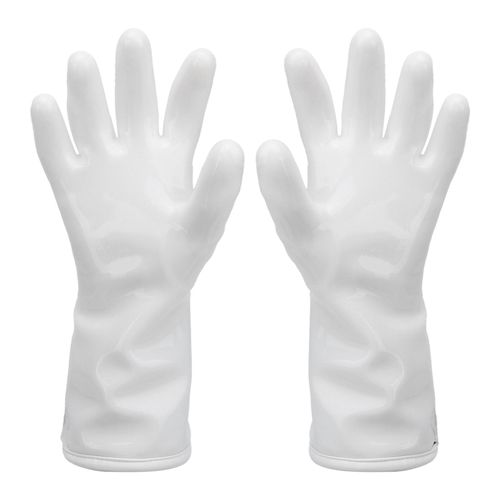 Gants en silicone liquide resistants a la chaleur (70 C a 200 C) pour four a barbecue et traitement des aliments a haute temperature, taille 8