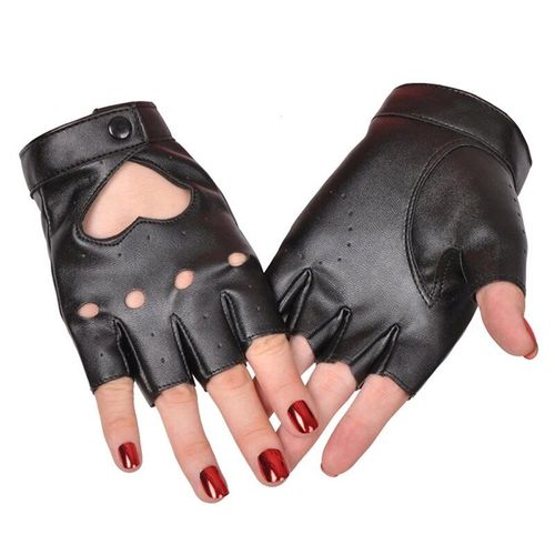 Gants Mtalliques En Faux Cuir Pour Femmes,Aspect Dos Or Et Argent,Mitaines De Performance De Soire,Gants Longs En Latex,Longueur De Coude Sexy - Type Black #C