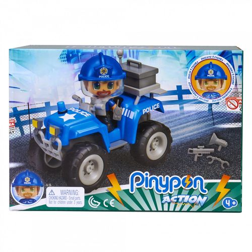 Garcon / Robotique Pinypon Action Police Quad