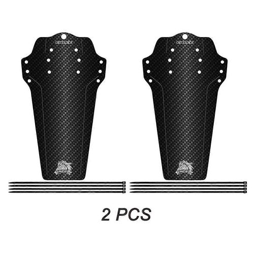 Garde-Boue De Vlo Fibre Pneu Avant/Arrire Ailes De Roue Garde-Boue De Vlo En Carbone Vlo De Montagne Cyclisme Sur Route Fix Gear