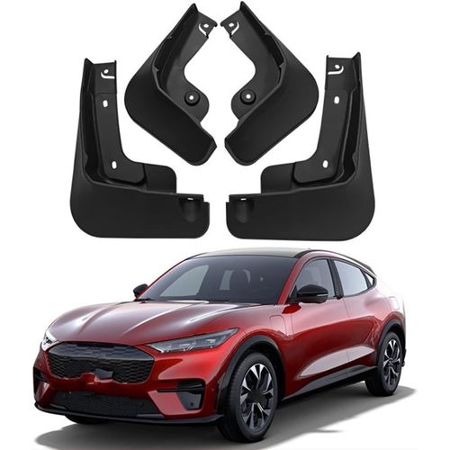 Garde-Boue De Voiture Garde-Boue Pour Ford Pour Mustang Mache 2021 2022 4 Pices Garde-Boue De Voiture Garde-Boue Garde-Boue Bavettes