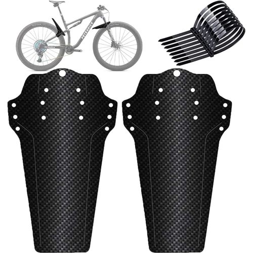 Garde-boue VTT rglable (272 mm x 156 mm), garde-boue VTT, garde-boue avant/arrire, pour la plupart des vlos de 26