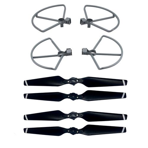 Garde Des Accessoires Blancs - Garde'hlice Pour Drone Dji Mavic Pro Platinum, Accessoires'atterrissage, Lame De Pare Chocs, Couvercle De Protection  Dgagement Rapide, 4 Pices