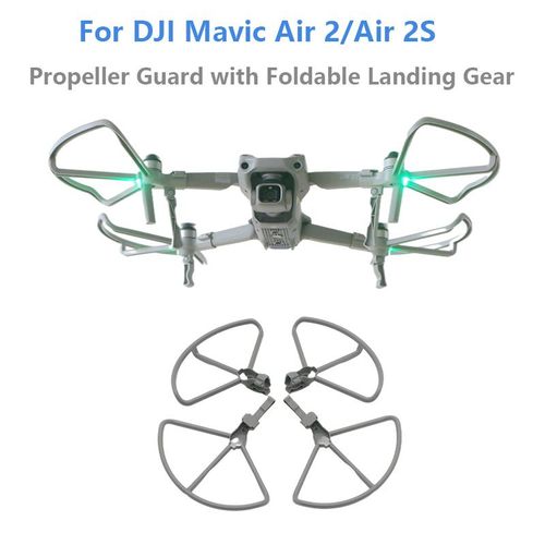 Garde'hlice Pour Drone Dji Mavic Air 2/2s, Couvercle De Protection Avec Train'atterrissage Pliable Pour Mavic Air2/Mavic Air 2s, Accessoires