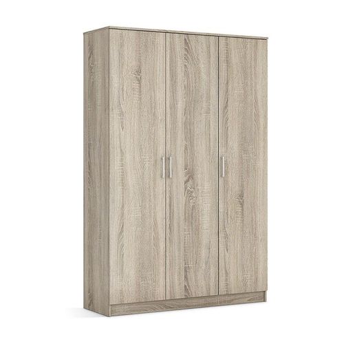 Garde Robe Rey, Armoire 3 Portes Idal Pour Votre Entre, Votre Buanderie Ou Votre Sdb