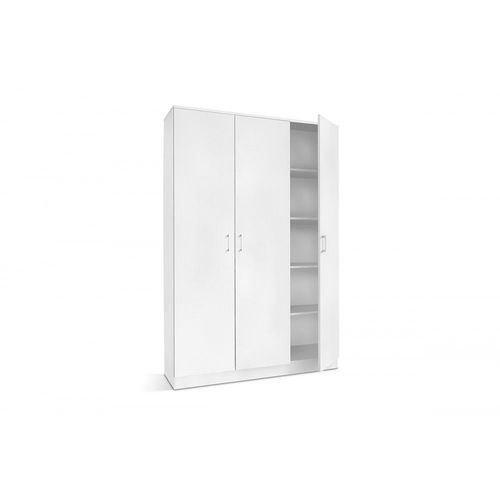 Garde Robe Rey, Armoire 3 Portes Idal Pour Votre Entre, Votre Buanderie Ou Votre Sdb