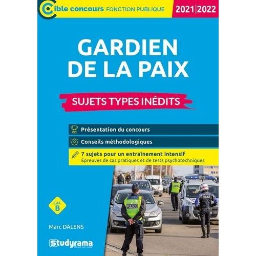 Gardien De La Paix - Sujets Types Indits    Format Beau livre 