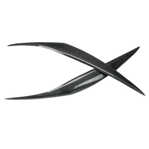 Garniture De Couverture De Sourcils De Phare En Fibre De Carbone Pour Fiesta Facelift Mk7.5 12-17 Mk8 13-16