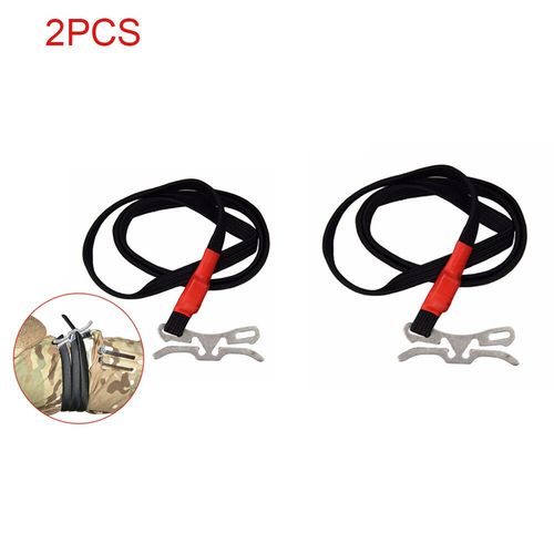 Garrot De Survie D'urgence En Plein Air,Edc,Cordes lastiques De Premiers Soins,Ceinture D'aide D'urgence,5-1 Pices - Type 2pc
