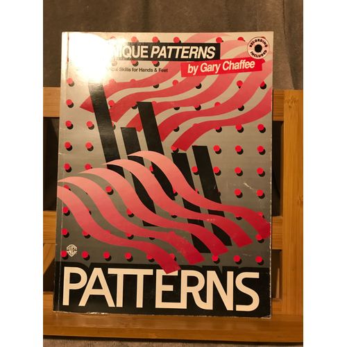 Gary Chaffee Technique Patterns Partition Mthode Caisse Claire Cd Warner