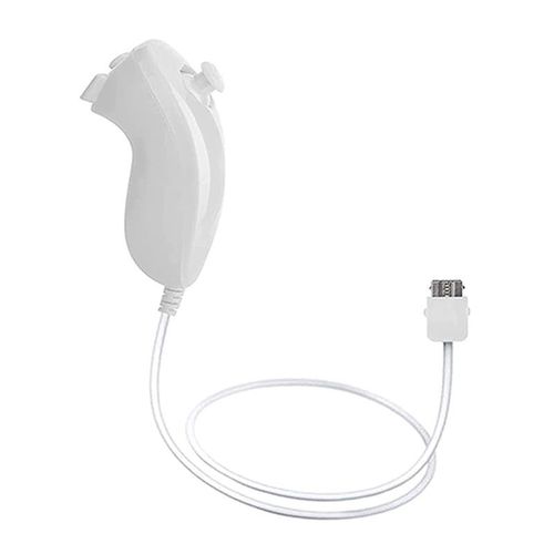 Gauche Blanche - Tlcommande Sans Fil Motion Plus, Accessoires De Jeu Vido, Contrleur 2 En 1, Nintendo Wii, Wii U, Tlcommande, Droit De Magasins