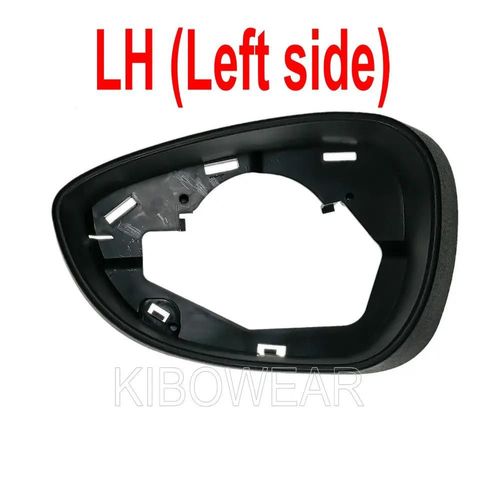 Gauche Gauche - Support De Cadre De Rtroviseur Latral Pour Ford Fiesta, Mk7 Mkvii, 2009-2017, 2010, 2011, 2012, 2013, 2014, 2015, 2016, Garniture De Contour De Verre D'aile