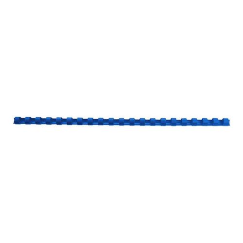 Gbc Combbind - 10 Mm - 21 Anneaux - A4 (210 X 297 Mm) - 65 Feuilles - Bleu - 100 Units Peigne De Reliure En Plastique - Pour P/N: 2101435, 4400399, Ib271106, Ib271717