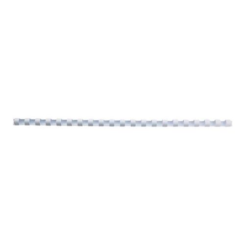 Gbc Combbind - 10 Mm - 21 Anneaux - A4 (210 X 297 Mm) - 65 Feuilles - Blanc - 100 Units Peigne De Reliure En Plastique - Pour P/N: 2101435, 4400399, Ib271106, Ib271717