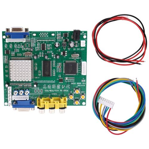 Gbs8200 Cga/Ega/Yuv/Rgb  Sortie Vga Arcade Jamma Jeu Hd Convertisseur Vido Conseil Moniteur  Gbs-8200 Lcd