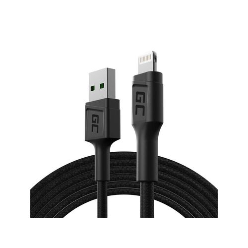 GC PowerStream | 1,2m Lightning Cble Nylon Chargeur Cable pour Apple iPhone 12 11 SE Pro/Max | iPhone X XR XS Max | iPhone 8 7 Plus | iPhone 6 6S 5 5C 5S Plus | iPad Air/Pro/Mini | iPod