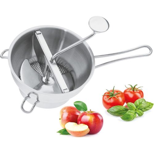 Ge24200 Flotte Lotte Moulin  Lgumes Avec 2 Grilles Acier Inoxydable Inox 40,5 X 12,2 X 22,3 Cm[GAU643341]