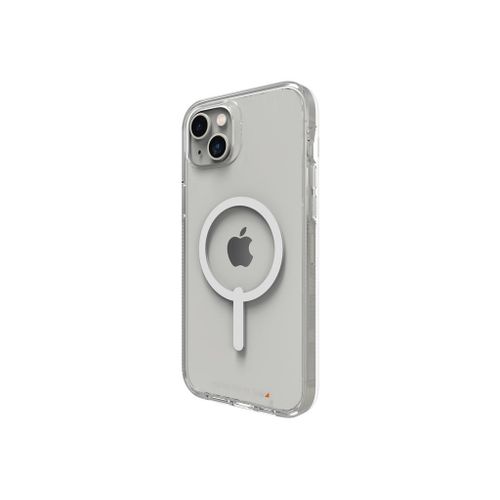 Gear4 Crystal Palace Snap - Coque De Protection Pour Tlphone Portable - Compatibilit Avec Magsafe - D3o Crystalex, Tritan Renew - Clair - Pour Apple Iphone 14 Plus