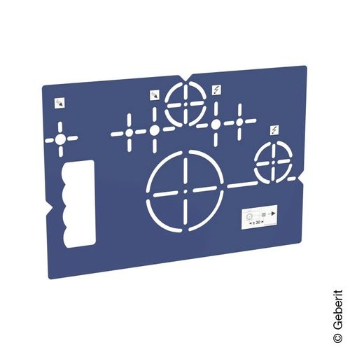 Geberit Gabarit De Perage Pour Wc Suspendus Et Geberit Aquaclean, 111747001
