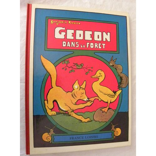 Gedeon Dans La Fort   de Benjamin Rabier  Format Album 