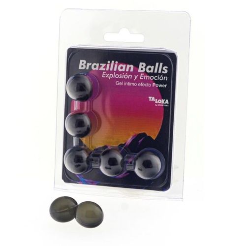 Gel Excitant Effet Puissant De 5 Balles Brsiliennes