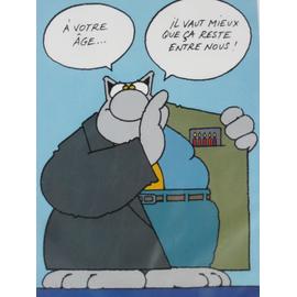 Geluck Le Chat A Votre Age Carte Postale Rakuten