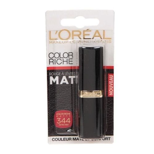 Gemey Maybelline Rouge A Levres Coloration Riche Mat 344 Crimson Red