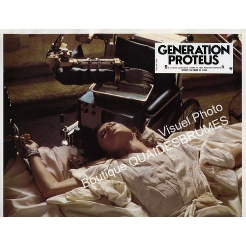 Gnration Proteus - Demon Seed : Jeu De 16 Photos D'exploitation Cinmatographique - Format 22,5x28,5 Cm - De Donald Cammell Avec Julie Christie, Fritz Weaver, Gerrit Graham, John O'leary - 1977