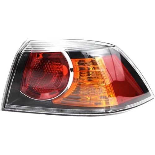 Gnrique Ensembles De Feux Arrire Automobiles Accessoires De Voiture Pour Mitsubishi Pour Lancer Pour Berline 2010-2015 Feu Clignotant Pour Signal Ensembles De Feux Arrire(Red Inside Right)