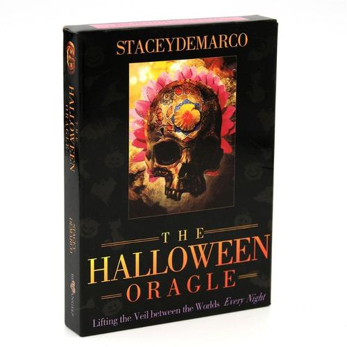 Jeux De Socit The Halloween Oracle, 36 Cartes De Tarot, Lever Le Voile Entre Les Mondes, Jeu De Socit De Fte En Famille