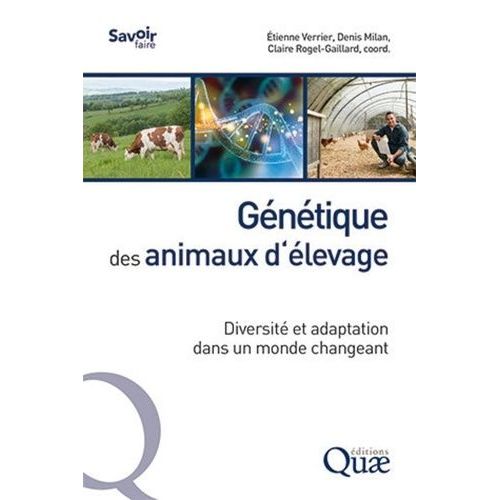 Gntique Des Animaux D'levage - Diversit Et Adaptation Dans Un Monde Changeant    Format Beau livre 
