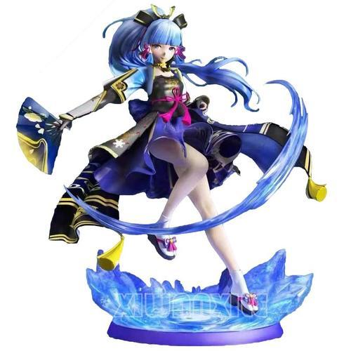 Genshin Impact Kamisato Ayaka Anime Figure Raiden Shogun Keqing Mona ...