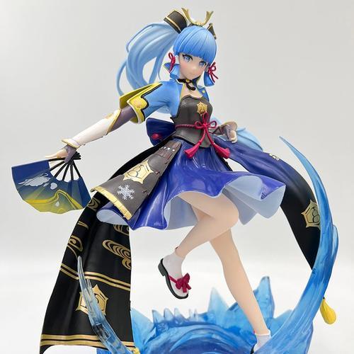 Genshin Impact Kamisato Ayaka Anime Figure Raiden Shogun Keqing Mona ...