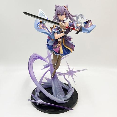 Genshin Impact Keqing Anime Figure Mona Raiden Shogun Action Figure ...