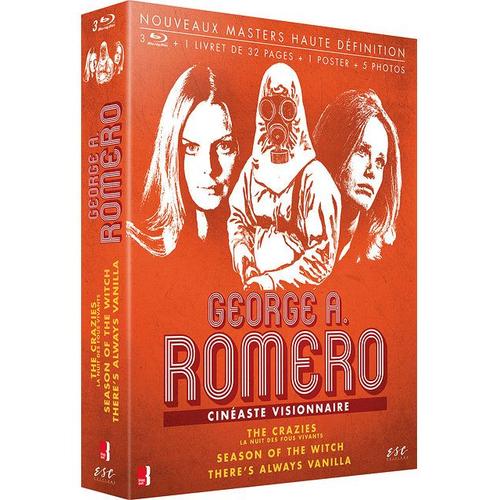George A. Romero - Cinaste Visionnaire : The Crazies (La Nuit Des Fous Vivants) + Season Of The Witch + There's Always Vanilla - Blu-Ray de George A. Romero