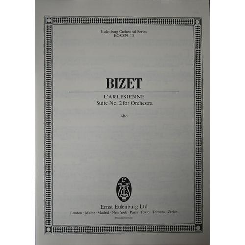 Georges Bizet : L'arlsienne, Suite N2 - Partie Alto