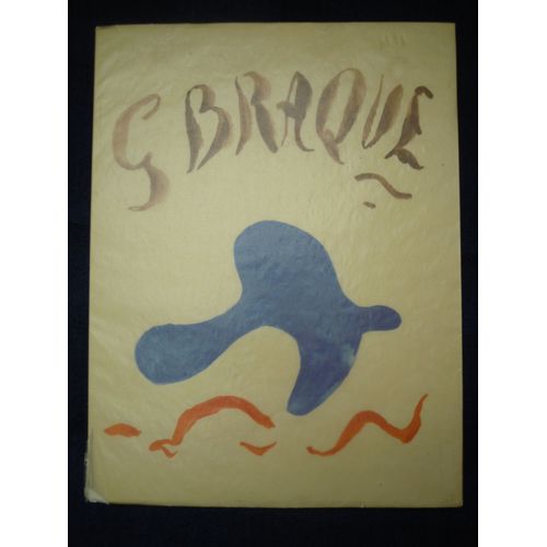 Georges Braque. Oeuvre Graphique Original.   de CHAR (Ren) 