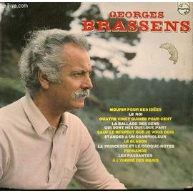 Disque vinyle 33 tours de George Brassens - RARE 