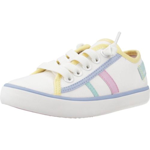 Geox J Gisli G.F Canvas Colour Blanc - 36