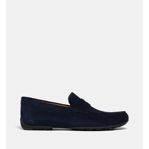 Geox - Mocassins Kosmopolis En Daim - Bleu - 45