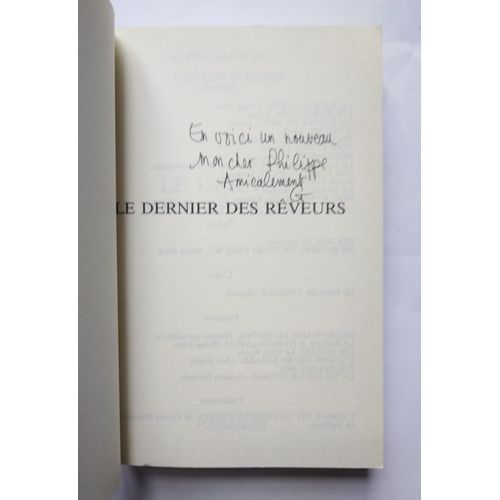 Grard Gugan Le Dernier Des Rveurs Avec Un Envoi Autographe Sign 1990 Flammarion