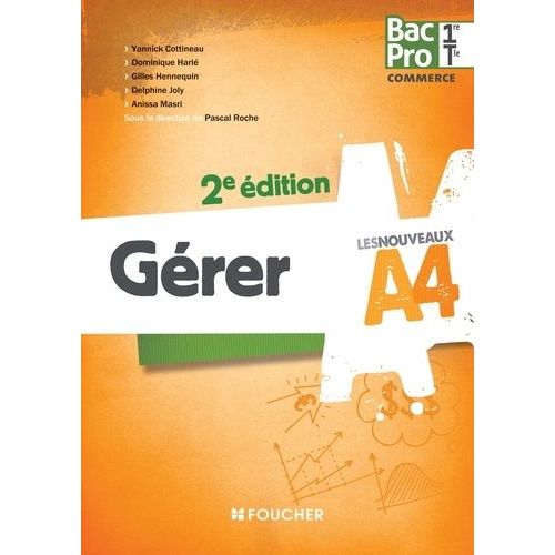 Grer 1e/Tle Bac Pro Commerce   de Roche Pascal  Format Broch 