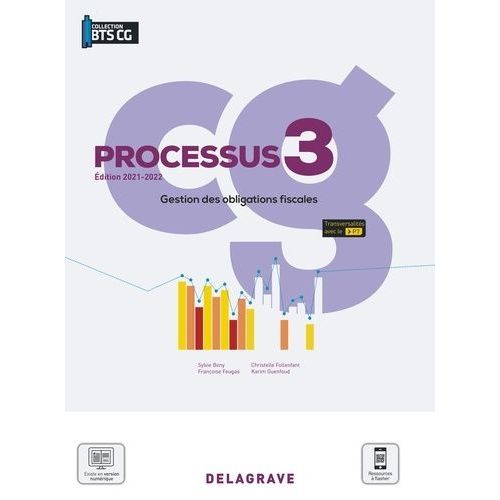 Gestion Des Obligations Fiscales Bts Cg Processus 3   de Bony Sylvie  Format Beau livre 