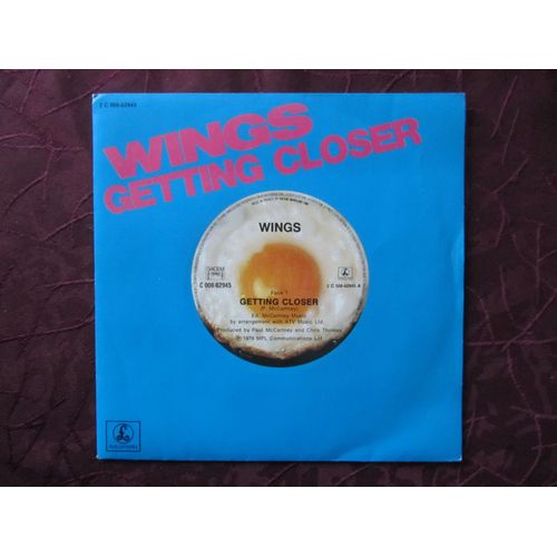 Getting Closer - Spin It On - Wings (Paul Mc Cartney)