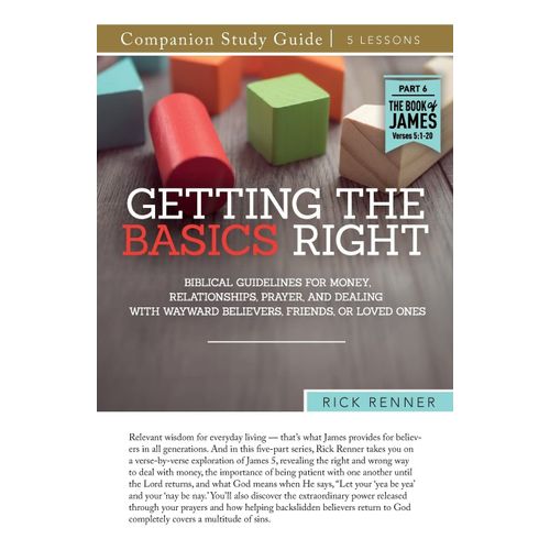 Getting The Basics Right Study Guide    Format Broch 